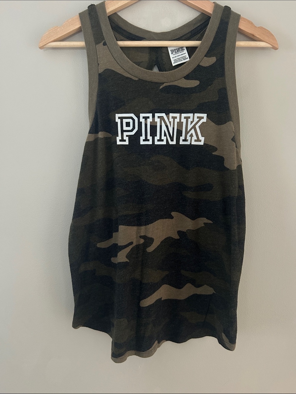 PINK Victoria’s Secret Camo tank